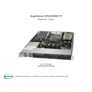 Supermicro SYS-5019GP-TT 1U (CSE-818GTS-1K43BP2 X11SPG-TF