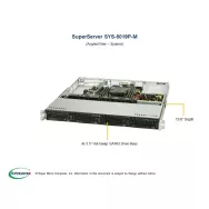  Supermicro SYS-5019P-M Supermicro SYS-5019P-M 1U (CSE-813MFTQC-350CB X11SPM-F 992,59 $