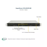  Supermicro SYS-5019P-MR Supermicro SYS-5019P-MR 1U (CSE-813MFTQC-R407CB  X11SPM-F 1 340,71 $