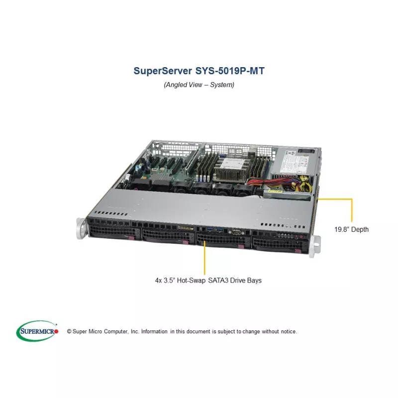 SYS-5019P-MT Supermicro