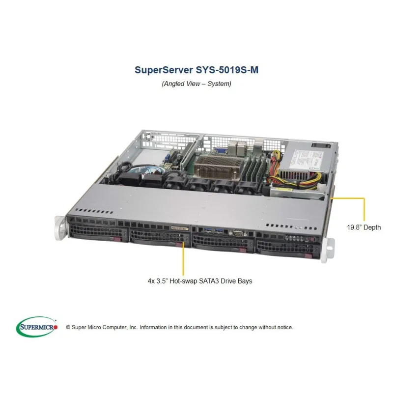 SYS-5019S-M Supermicro