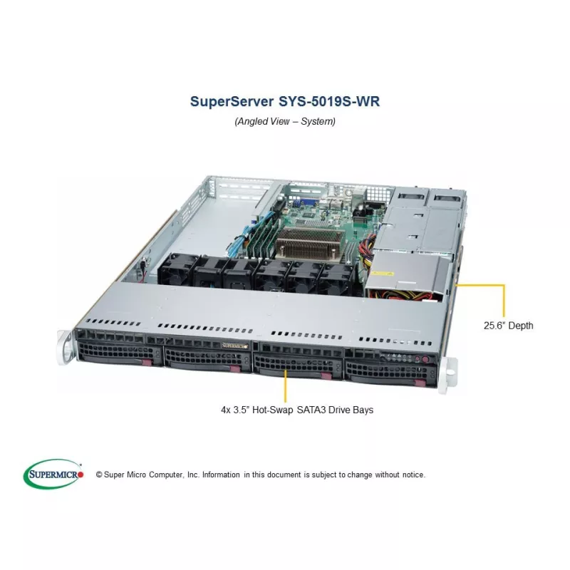 SYS-5019S-WR Supermicro