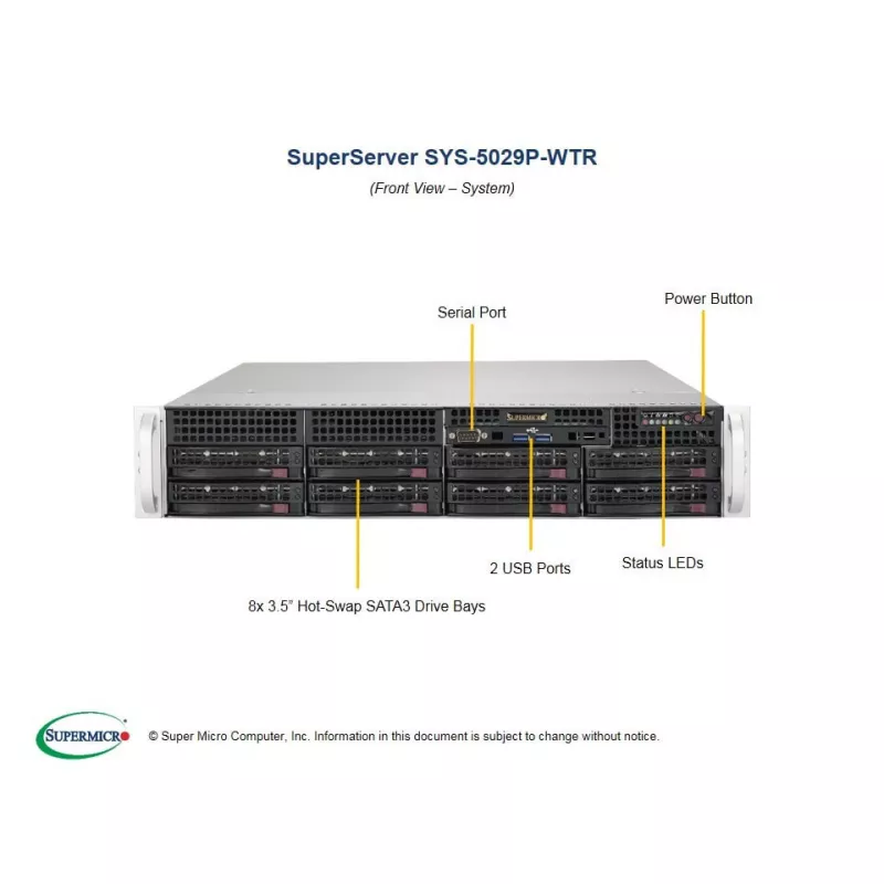 SYS-5029P-WTR Supermicro