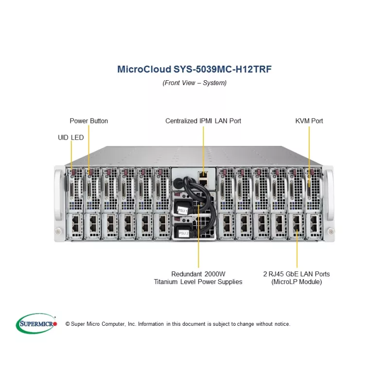 SYS-5039MC-H12TRF Supermicro