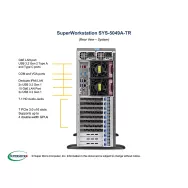  Supermicro SYS-5049A-TR Supermicro SYS-5049A-TR (CSE-747BTS-R2K20BP + X11SPA-T) 2 444,59 $