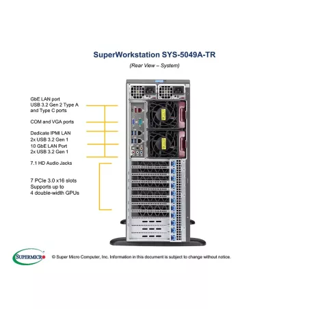 SYS-5049A-TR Supermicro Server