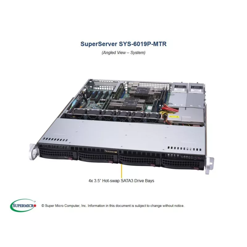 SYS-6019P-MTR Supermicro