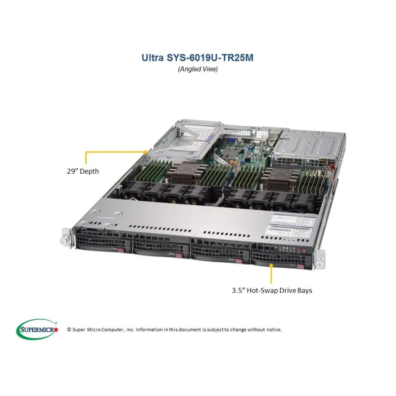 SYS-6019U-TR25M Supermicro