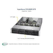  Supermicro SYS-6029P-WTR Supermicro SYS-6029P-WTR 2U (CSE-826BAC4-R1K23WB X11DDW-NT 1 850,59 $