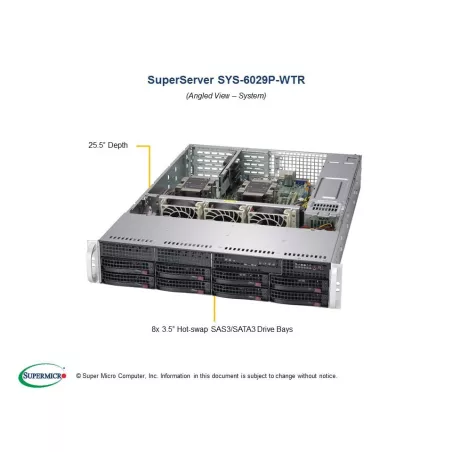 Supermicro SYS-6029P-WTR 2U (CSE-826BAC4-R1K23WB X11DDW-NT