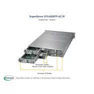  Supermicro SYS-6029TP-HC1R Supermicro SYS-6029TP-HC1R 2U (CSE-827HQ+-R2K20BP2 X11DPT-PS 6 044,82 $