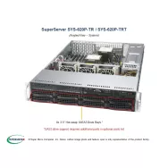  Supermicro SYS-620P-TR Supermicro SYS-620P-TR 2U (CSE-825BTS-R1K23LPP1 - MBD-X12DPi-N6) 2 090,00 $