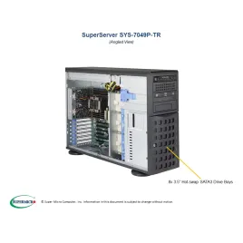  Supermicro SYS-7049P-TR Supermicro SYS-7049P-TR 4U (CSE-745BAC-R1K28B2 X11DPi-N 2 039,53 $