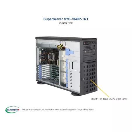 Supermicro SYS-7049P-TRT 4U (CSE-745BAC-R1K28B2   X11DPi-NT