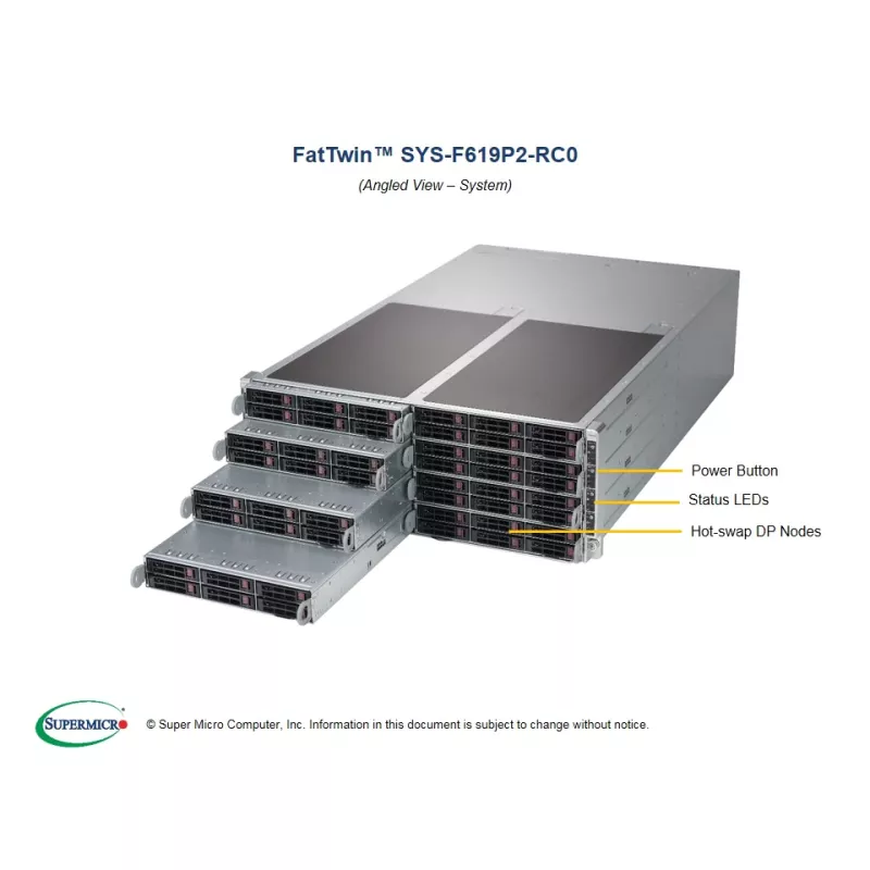 Supermicro SYS-F619P2-RC0 4U (CSE-F418BC2-R2K20BP X11DPFR-SN