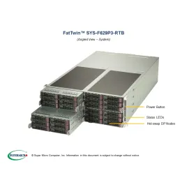  Supermicro SYS-F629P3-RC1B Supermicro SYS-F629P3-RC1B 4U (CSE-F424S2-R1K23BP X11DPFR-SN 7 790,59 $