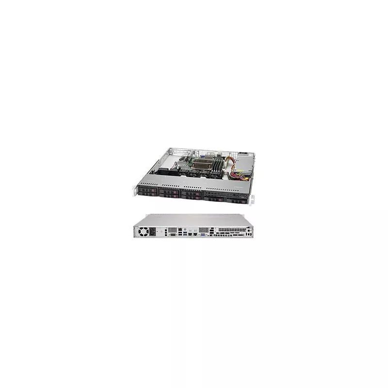 CSE-113MFAC2-341CB Supermicro Black 1U SC113MFAC2 Standard Chassis w- 340W-RoHS