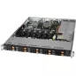 CSE-116AC10-R860CB-N10 Supermicro Black 1U SC116 Standard W- 860W- 10 Nvme HDD trays-RoHS