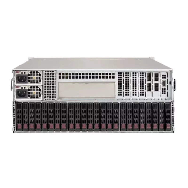 CSE-417BE1C-R1K23JBOD Supermicro 4U SC417B 72 HDD JBOD w- Singl Expander- Redundant 1200W