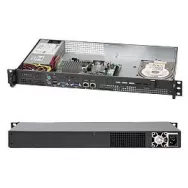 Supermicro SC503L-200B 1U PWS-201-1H 1x 3.5" int. ou 2x2.5" opt° 1xFH