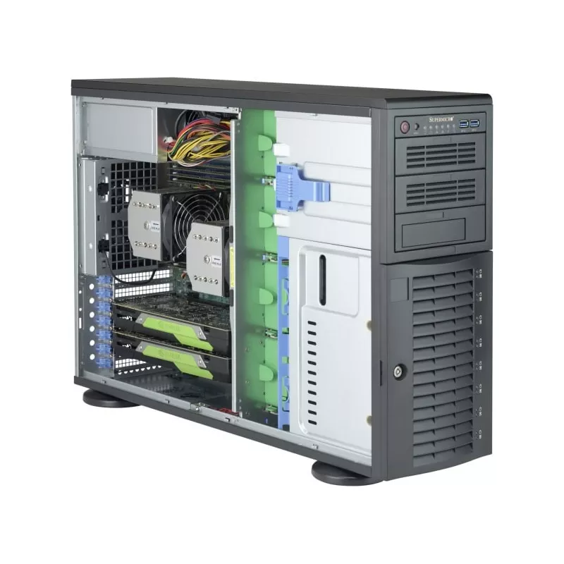 Châssis Supermicro CSE-743AC-1K26B-SQ