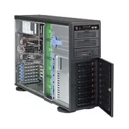 Supermicro 4U SC743AC-668B PWS-668-PQ 8x 3.5" hot-swap 7xFF