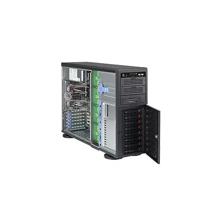 Supermicro 4U SC743AC-668B PWS-668-PQ 8x 3.5" hot-swap 7xFF