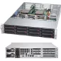 CSE-826BA-R920WB Supermicro Black 2U SC826BA WIO chassis w- Redundant 920W