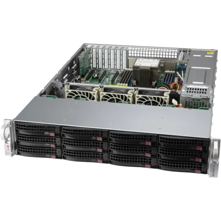  Supermicro CSE-826BAC12-R802LPB Châssis Supermicro CSE-826BAC12-R802LPB 1 070,59 $