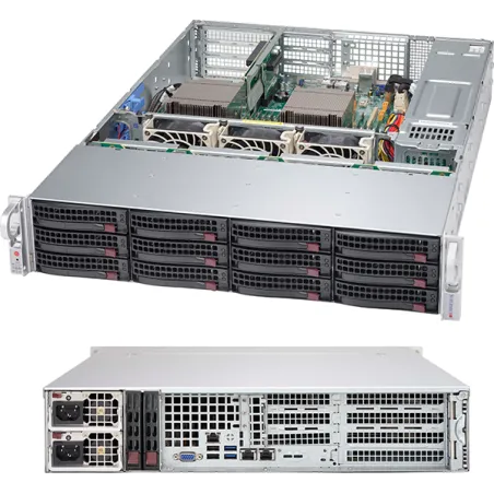  Supermicro CSE-826BE1C4-R1K23WB Châssis Supermicro CSE-826BE1C4-R1K23WB 1 415,29 $