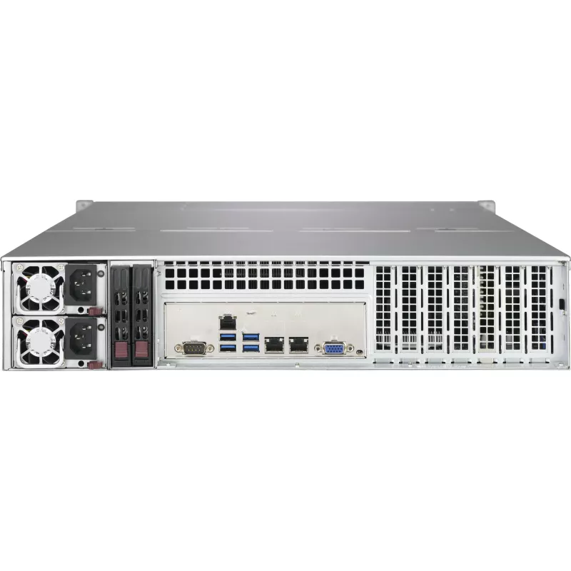 CSE-829HAC12-R1K62LPB Supermicro Black 2U SC829H LP Chassis w- R. 1600W PWS-RoHS