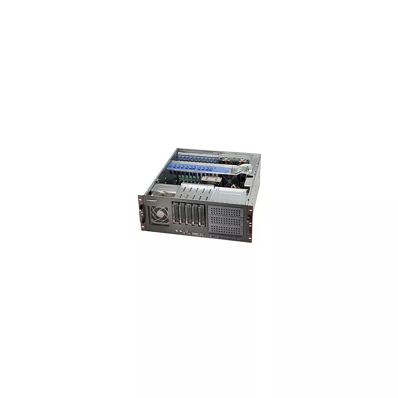 Supermicro 4U SC842XTQ-R606B 2xPWS-606P-1R 5x 3.5" hot-swap 7xFF 4xFH