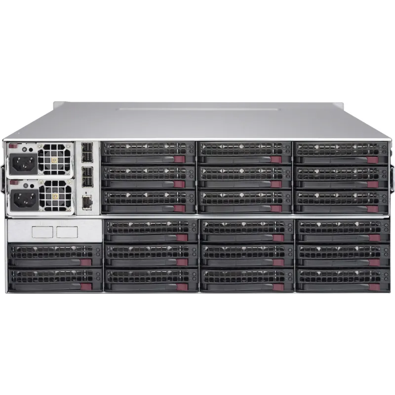 Supermicro 4UCSE-847E1C-R1K23JBOD 2xPWS-1K23A-1R 44x 3.5" hot-swap 