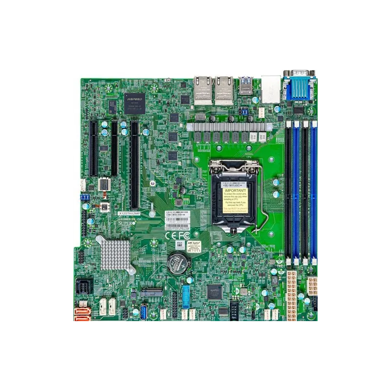 MBD-X12STH-LN4F-O Supermicro Intel Xeon-E 2300 -Rocket Lake- E--PentiumCPU-SocketH5LG