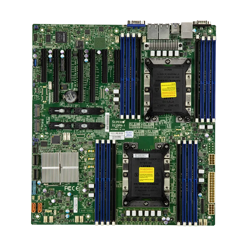 Supermicro X11DPH-I E-ATX S3647 16XDDR4 SATA M2 2xLAN 1GB