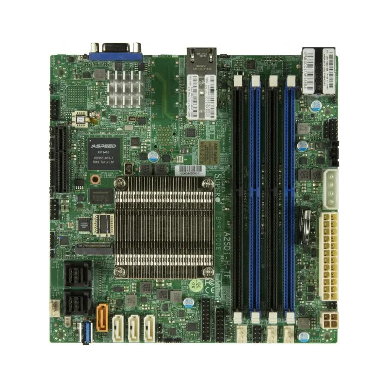 Supermicro A2SDi-H-TF mITX Atom C3758 4xDDR4 SATA 2x LAN 10GB