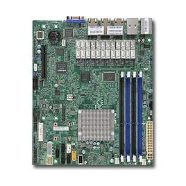 Supermicro A1SRM-LN7F-2758 mATX Atom C2758 4xDDR3 UDIMM SATA 7xLAN1GB