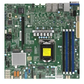 Supermicro X11SCM-F uATX S1151 4xDDR4 UDIMM SATA M2 2xLAN 1GB