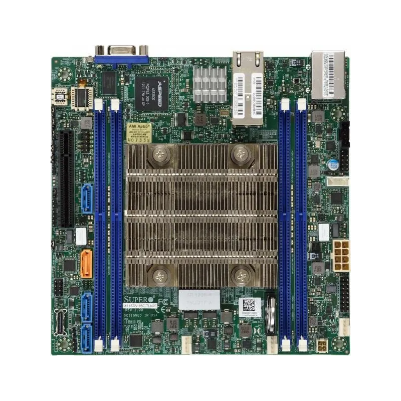 Supermicro X11SDV-4C-TLN2F mITX D-2123IT 4xDDR4 SATA 2xLAN 10GB