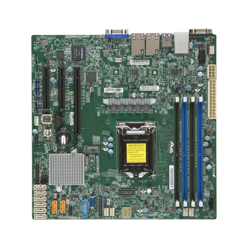 Supermicro X11SSH-F uATX S1151 4xDDR4 UDIMM SATA M2 2xLAN 1GB