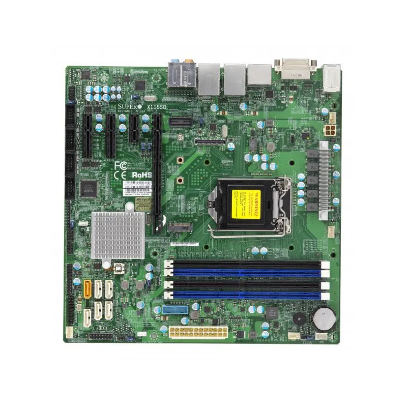 Supermicro X11SSQ µATX S1151 4xDDR4 UDIMM SATA M2 2xLAN 1GB