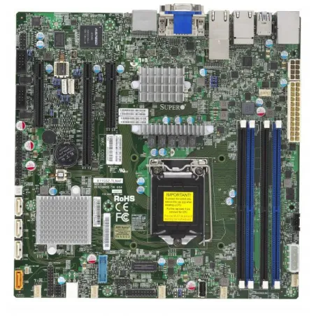  Supermicro MBD-X11SSZ-TLN4F-O Carte mère Supermicro X11SSZ-TLN4F-O 458,82 $