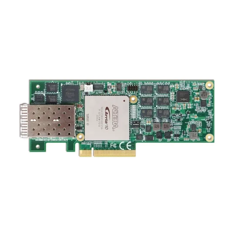 MIES-XHN5A10-NIC FPGA Accelerator Card based on Intel Arria 10 GX