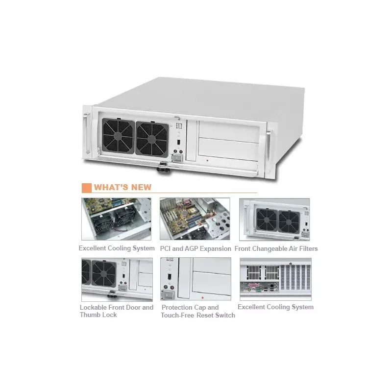 AREMO-3194 19"3U rack-mount chassis for ATX M/B platform