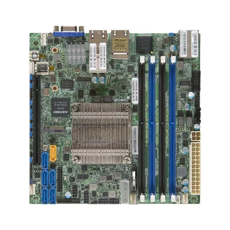 Supermicro X10SDV-6C-TLN4F mITX D-1528 4xDDR4 SATA M2 2xLAN 1GB 2x10G