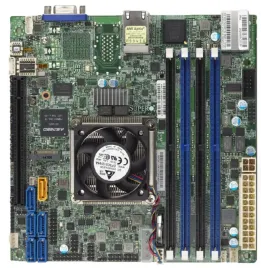 Supermicro X10SDV-8C+-LN2F mITX D-1541 4xDDR4 SATA M2 2xLAN 1GB