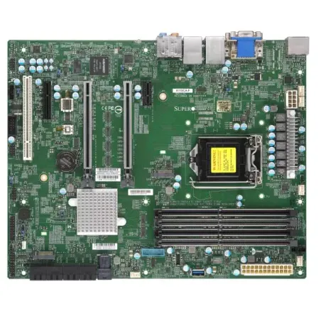 Supermicro MBD-X11SCA-F Supermicro X11SCA-F ATX S1151 4xDDR4 UDIMM SATA M2 2xLAN 1GB 350,71 $