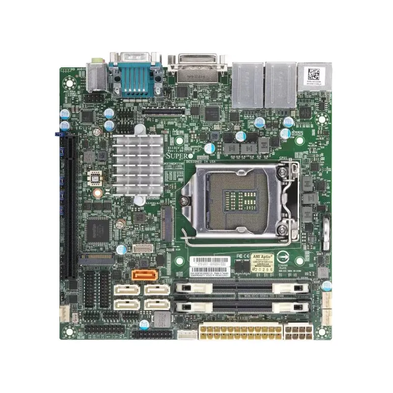 Supermicro X11SCV-Q mITX S1151 2xDDR4 SATA 2xLAN 1GB