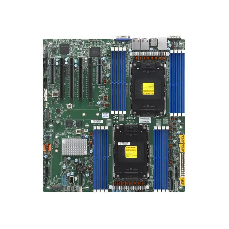 MBD-X13DEI-B Supermicro X13 Mainstream DP MB with 16DIMM DDR5-BCM5720- AST2600-