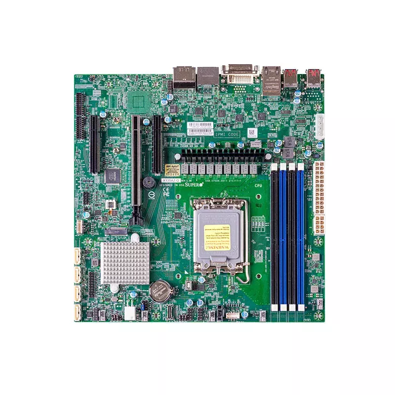 MBD-X13SAZ-Q-B Supermicro X13SAZ-Q-Micro ATX-Alder Lake-S-Q670E-LGA1700-1 PCIe 5.0